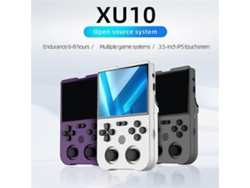 Consola De Juegos Xu10 Pantalla Ips De 3,5 Pulgadas 256g Arcade Retro Dual Joystick 3d Jugador De Juegos Rk3326s 64bit