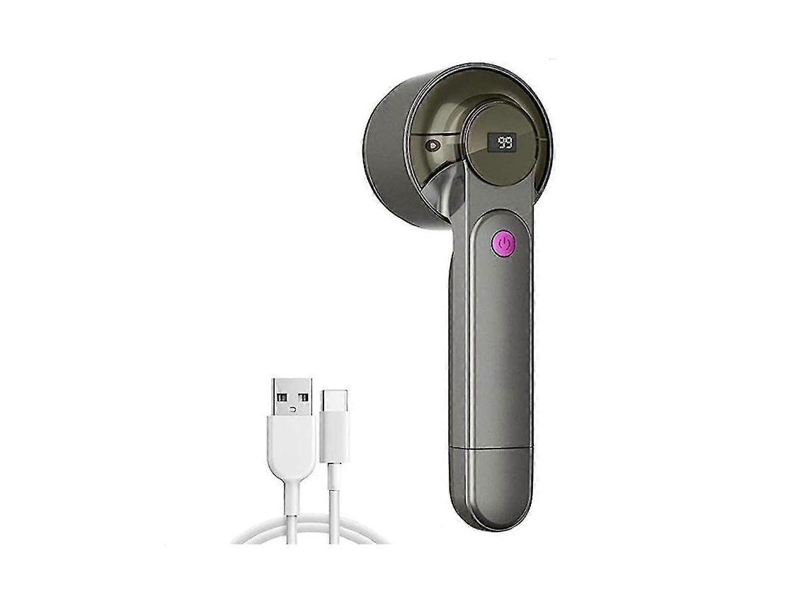 Quitapelusas recargable para telas, con pantalla LED digital. Elimina pelusas y pelusas de la ropa. Rosewell