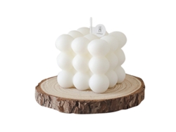 2026-vela Decorativa Cubo Mágico Aromática Peral Inglesa Y Fresia Para Hogar Y Fotografías