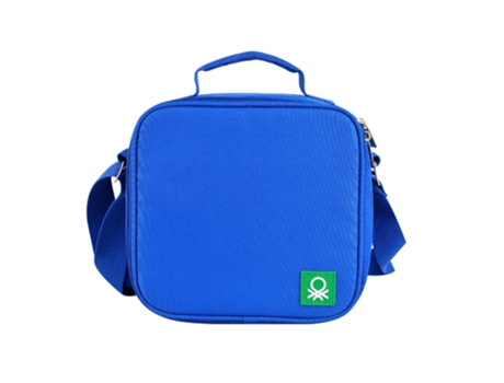 Bolsa Almuerzo Azul 23X22X13.5Cm Benetton