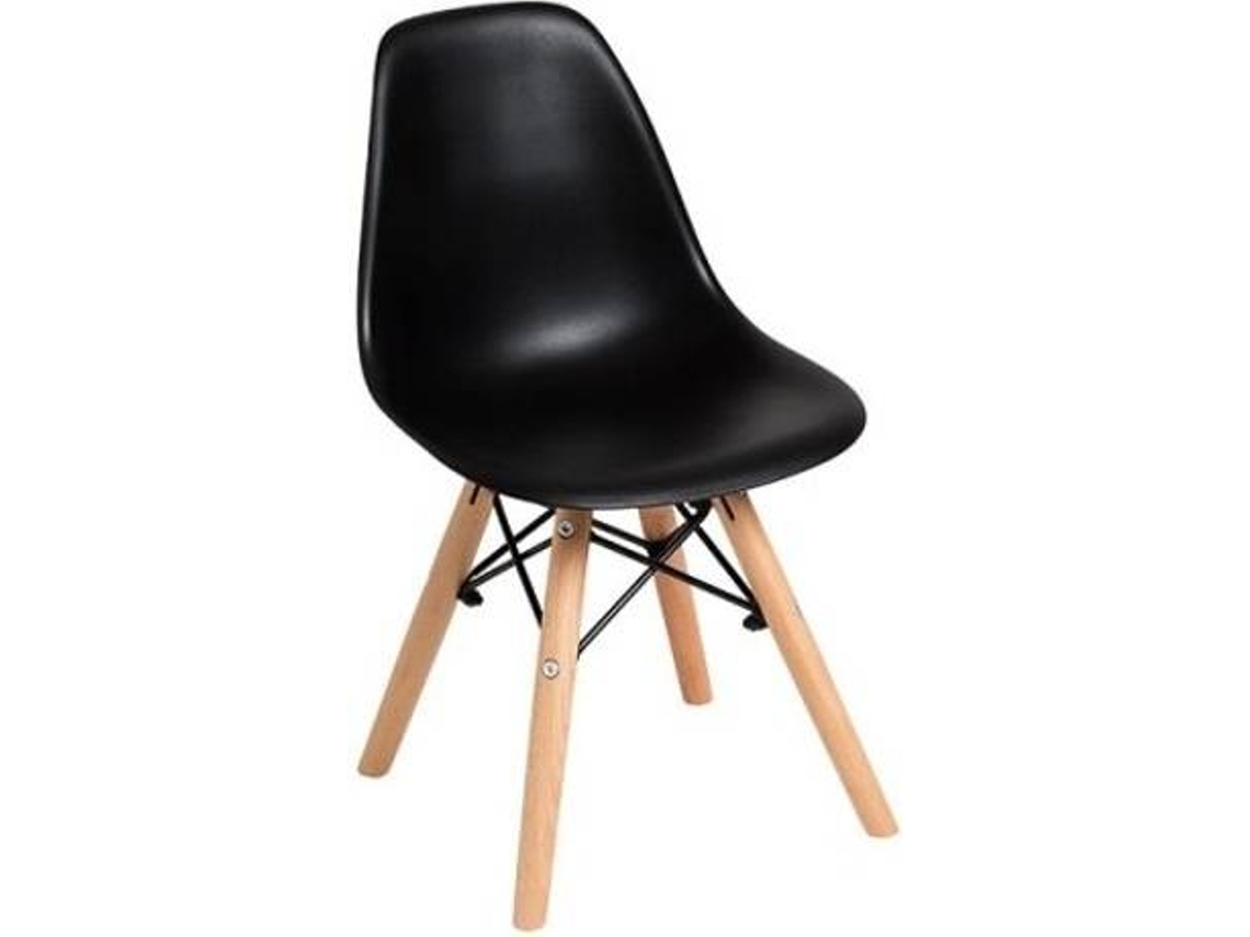 Silla PRESENTES MIGUEL (Outlet Caja Abierta - Polipropileno - Negro)