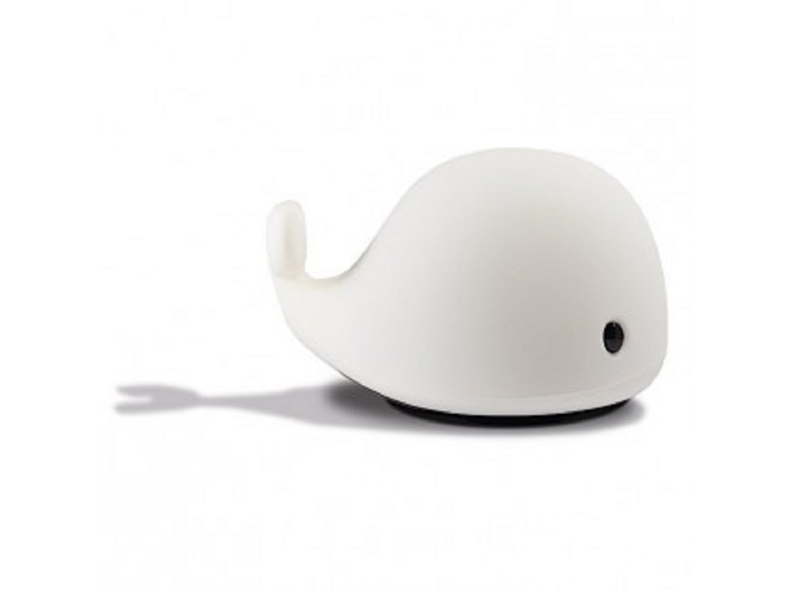 Luz Quitamiedos LITTLE L (Silicona - Blanco - 14,6 x 11,1 x 9,7 cm)