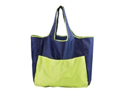 Bolsa de la compra plegable y reutilizable para viajes y compras en general, con costuras reforzadas, asas resistentes y gran capacidad. GOKOCO