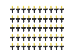 50 Goteros De Riego Con Compensación De Presión De 4 L/h Para Huerto.