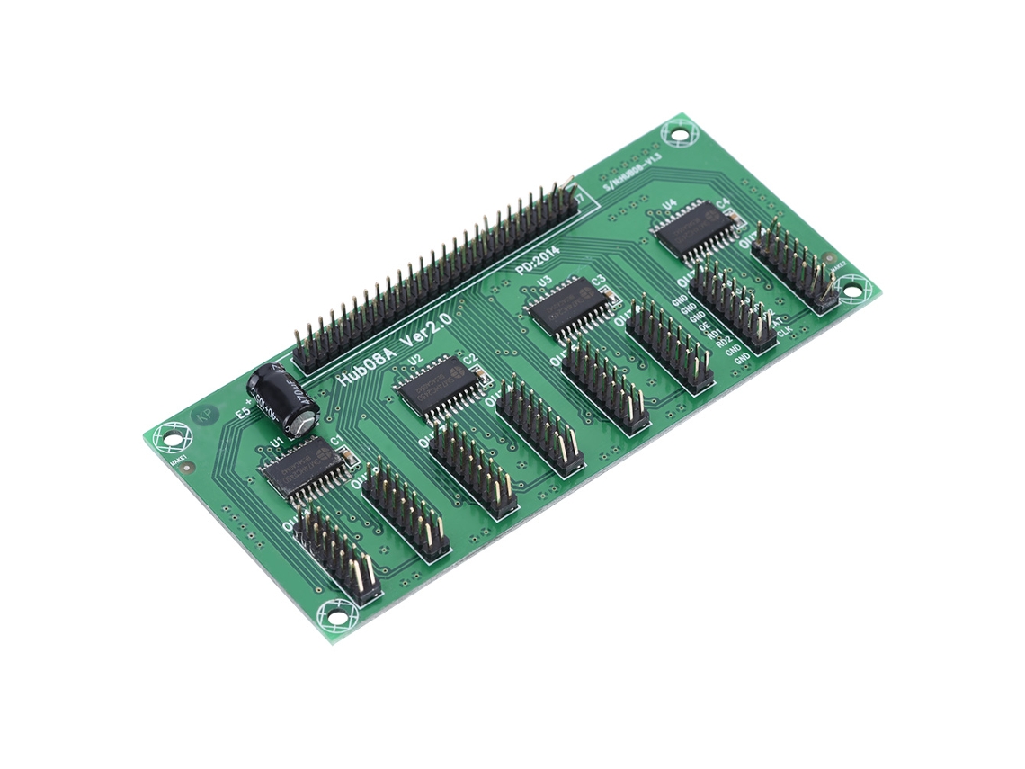 2026-placa Adaptadora Para Sistema De Control De Pantalla Led Hub De Conversión Tarjeta Receptora