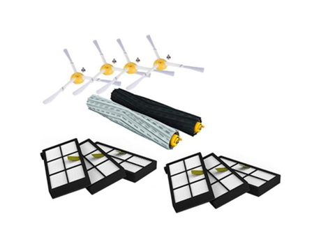Cepillo Lateral de rodillo de filtro para Irobot Roomba 800 900 Series 860 865 870 877 880 890 891 801 805 960 980 985 Accesorios