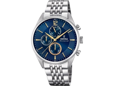 Reloj FESTINA Hombre (Acero Inoxidable - Plateado)