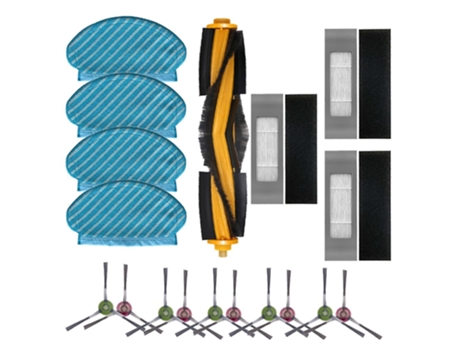 Kits de filtro de escova para aspirador de pó ecovacs deebot ozmo 920 950