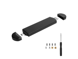 Caja De Disco Duro Maiwo K1683l M.2 Sata Ssd Con 2 Interfaces Type C
