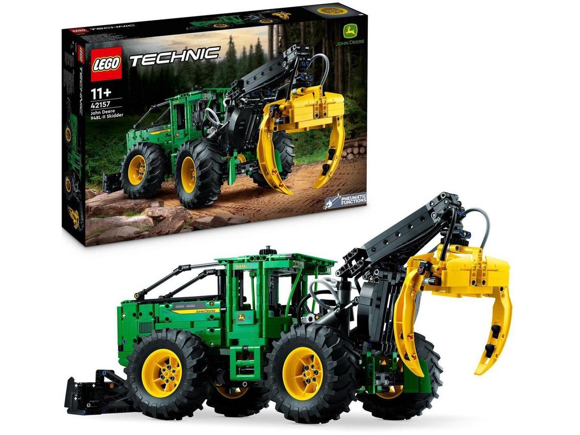 LEGO Technic: Skidder John Deere 948L-II – Set de brinquedo de construção para os amantes dos veículos pesados (1492 peças)