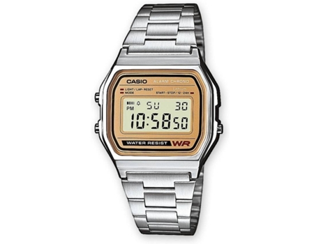 Reloj Digital CASIO Retro Hombre (Acero - Plateado)