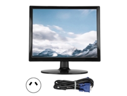 Pantalla De Computadora Led Negra De 14 Pulgadas Con Pantalla Hd 1024x768 Vga 220v Estándar Australiano
