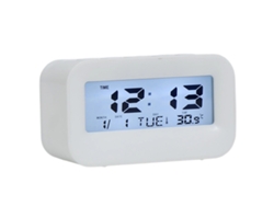Despertador LCD para niños, recordatorio de cumpleaños, función snooze para habitación. Kofihety