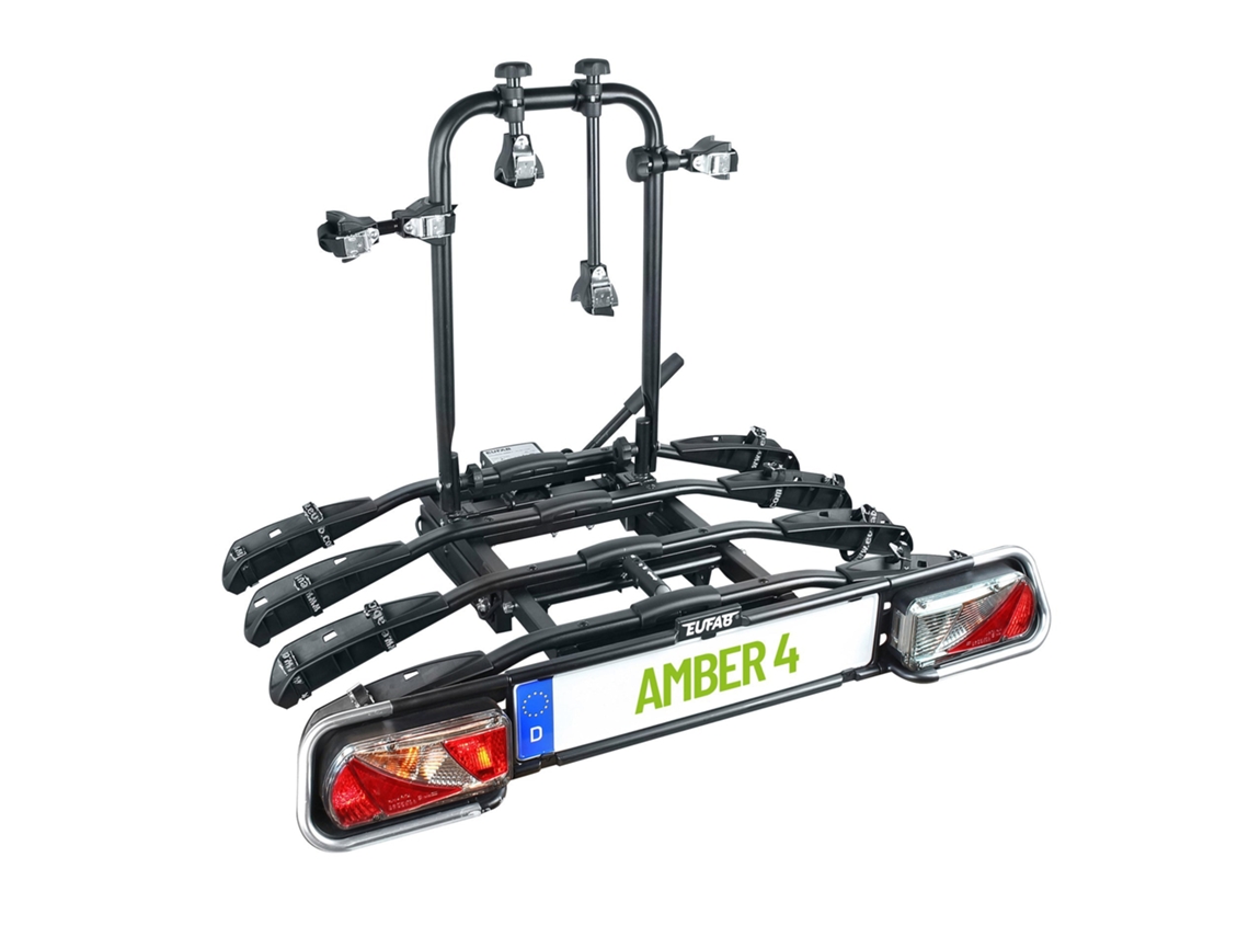 Portabicicletas Amber IV para 4 bicicletas con 13 clavijas