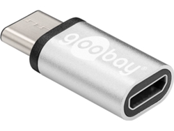 Adaptador GOOBAY 56636 (USB-C - Plata)
