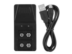 Adaptador de cargador de batería de iones de litio portátil multifuncional