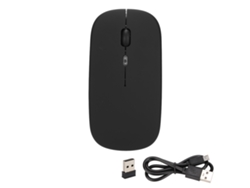 Ratón Inalámbrico Ergonómico, Modo Dual, Bluetooth 5.0/2.4g, Batería Recargable De 500 Mah, Dpi Ajustable, Luz Led.