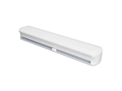 Dispensador de Plástico Reutilizable con Cortador Deslizante para Film Transparente y Papel Aluminio 37x6,5 cm Otros