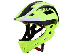 Casco infantil MDUG, desmontable, ultraligero, transpirable, amarillo y negro.
