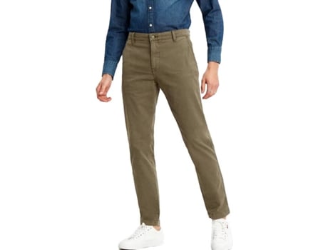 Pantalones LEVIS Chino Algodón Mujer (W34L32 - Verde)