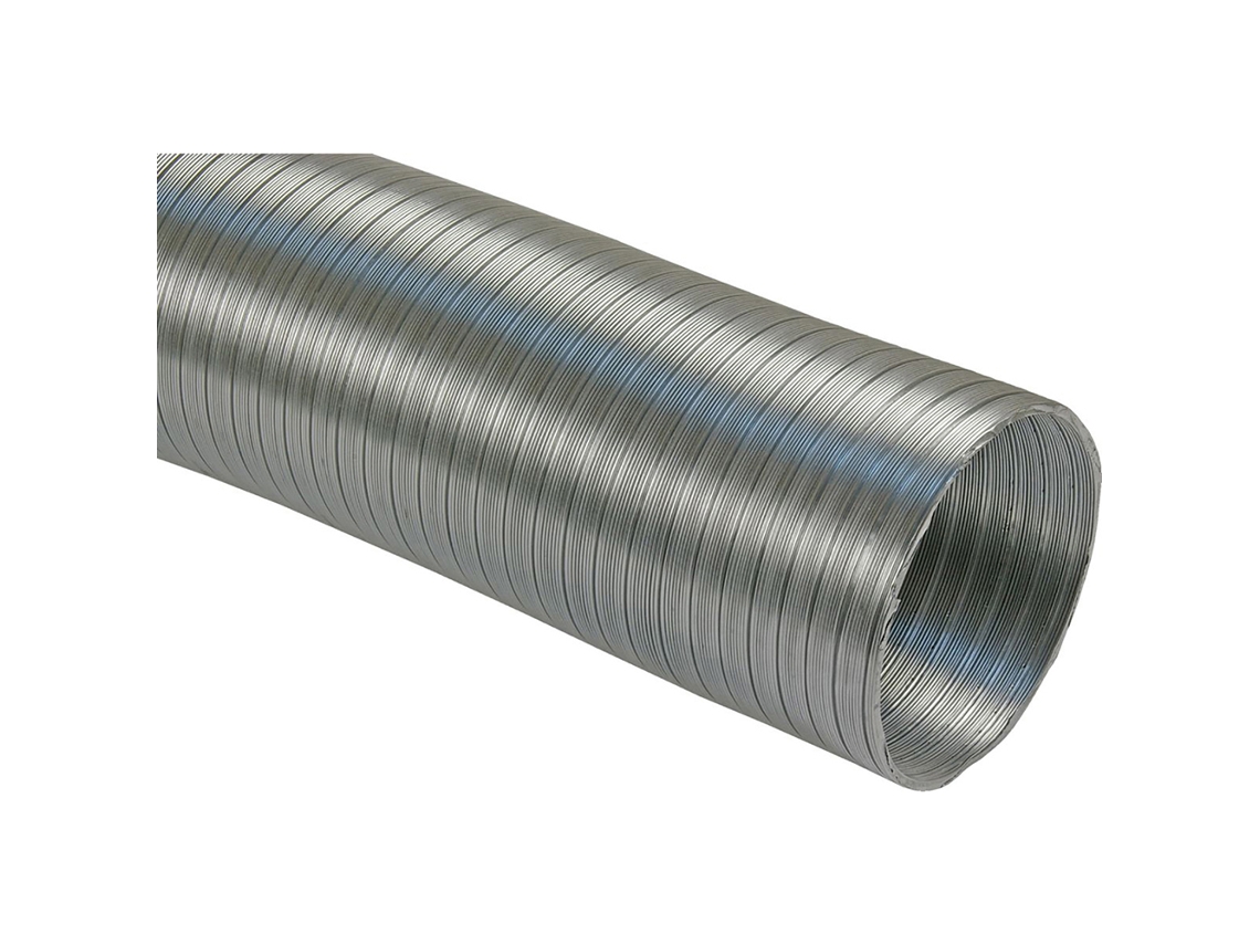 Tubo aluflex extensible 100mm aluminio 5mt