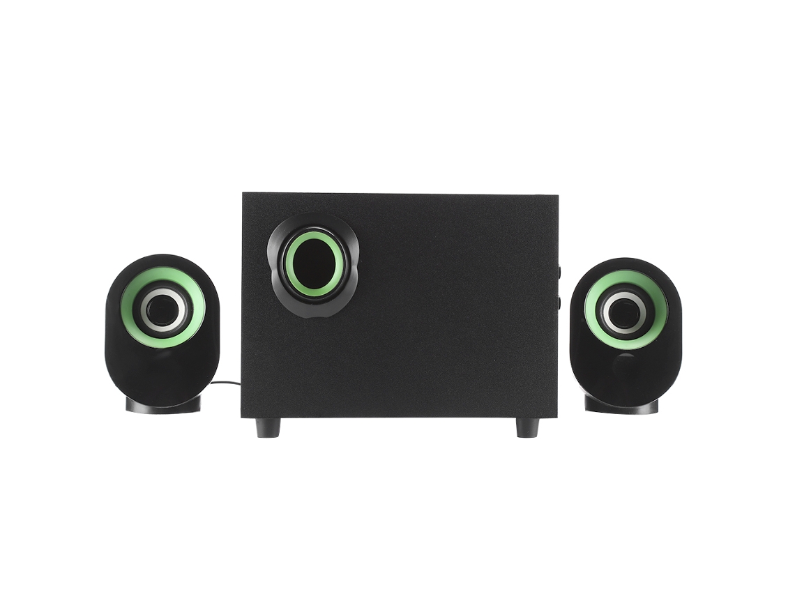 Reproductor de música Subwoofer 2.1 con USB