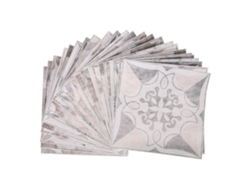 Baok-24 Piezas de Adhesivos Autoadhesivos para Azulejos de Estilo Retro, Impermeables y Resistentes al Aceite de 15x15cm para el Hogar, Baño y Cocina Hz052