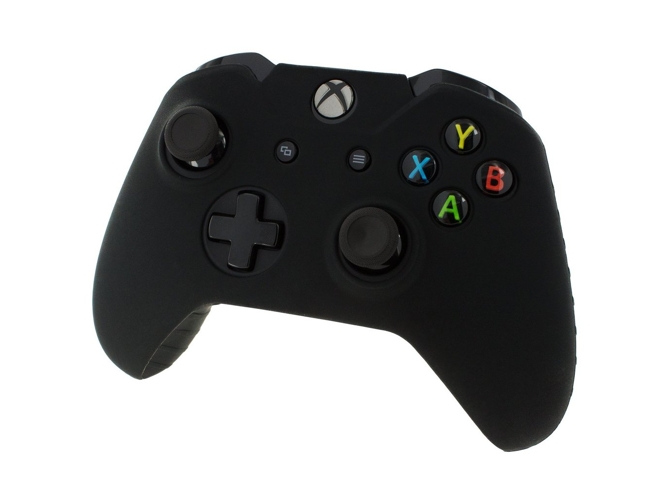 Funda Mando Xbox One REYTID Controller Skin Case Silicone Cover Gel Rubber Protective Negro