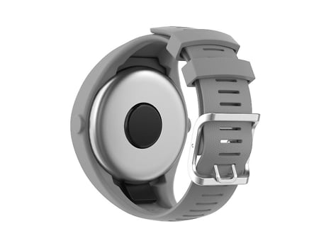 Correa De Reloj Inteligente Para Polar M200, Correa De Silicona Texturizada, Talla Única, Gris VENISYMLIS