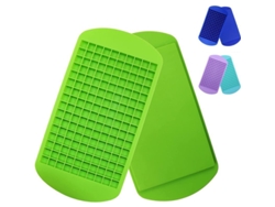2 Moldes Para Hielo, 320 Cubitos, Fácil Desmolde, Para Cócteles De Whisky, Color Verde.