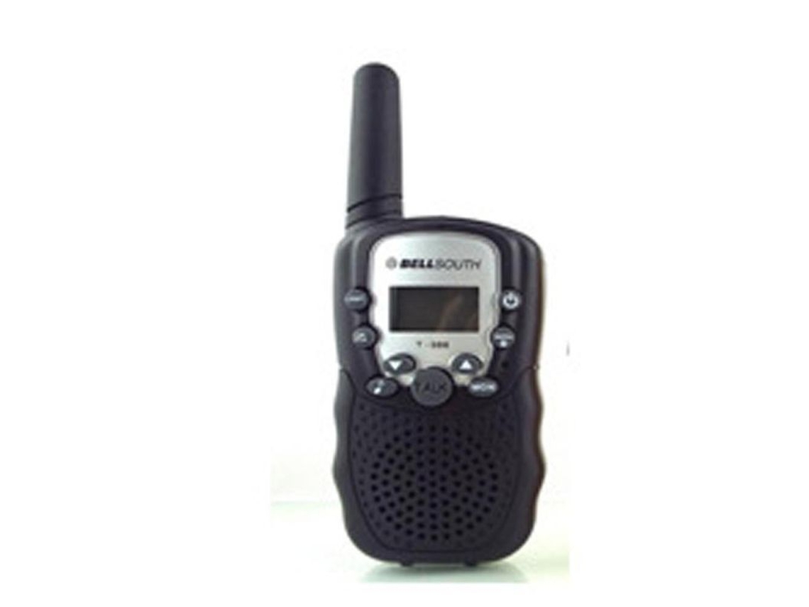 1 Par De Radios Walkie-talkie Rt388 Para Niños, Juguete De Regalo Para Niños De 4 A 12 Años, Para Acampar Y Aventuras Al Aire Libre, Color Negro.