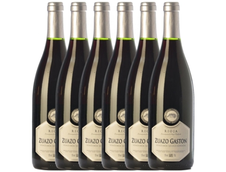 Vino ZUAZO GASTON Zuazo Gaston Vendimia Seleccionada Rioja Joven (0.75 L - 6 unidades)