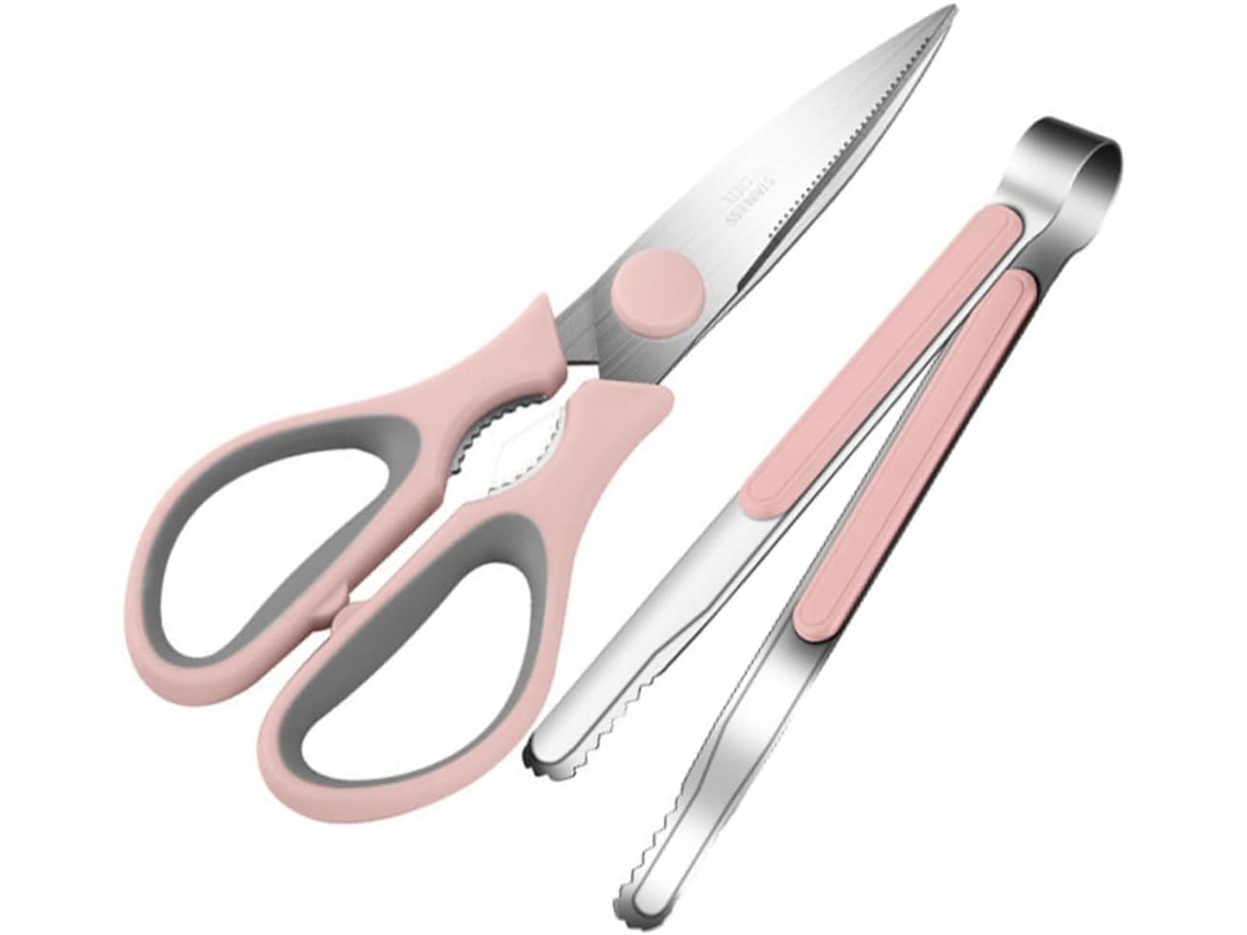 Juego Acero Inoxidable, Cocina, 2 Multifuncional De Tijeras