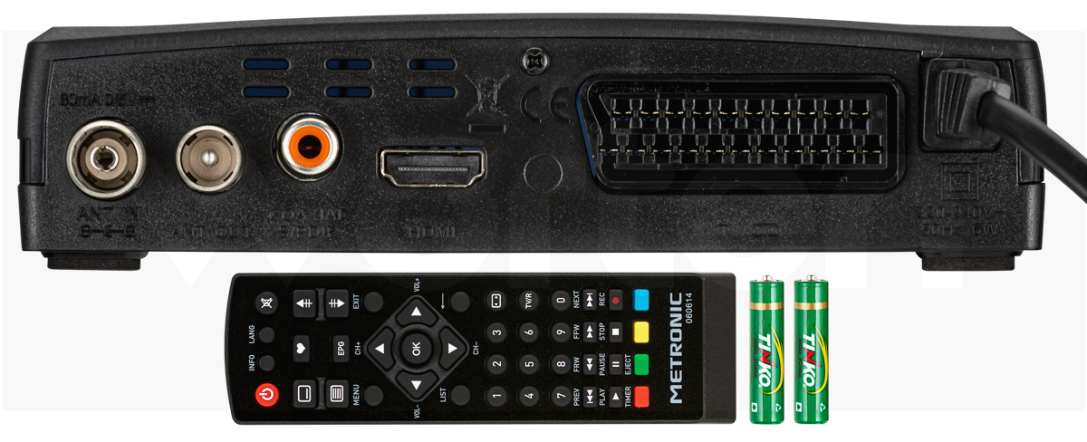 Metronic Descodificador TDT SD 441676 - Sintonizador TDT - Compra na