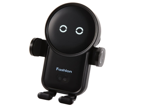 Soporte de cargador de coche inalámbrico, cargador rápido Qi de 15 W, ventilación de aire del cargador de coche inalámbrico, soporte de teléfono de...