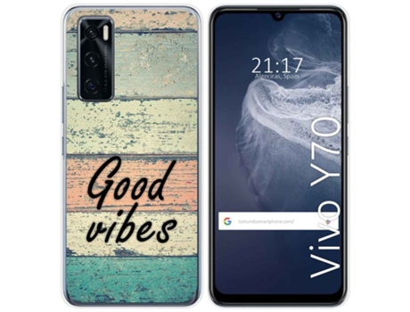 Carcasa Vivo Y70 TUMUNDOSMARTPHONE Dibujos Multicolor
