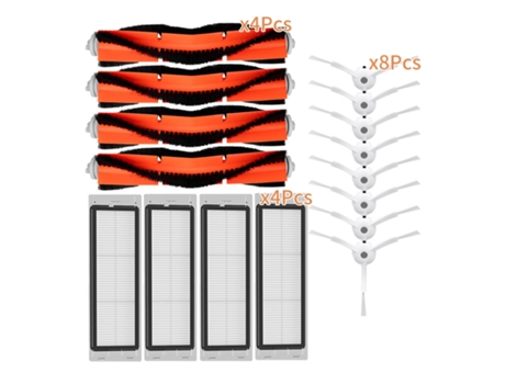 Piezas de filtro Hepa de cepillo aspirador para xiaomi mijia mi aspiradora Roborock S50 S55 S52 S6 piezas de robot accesorios xiami