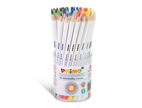 Bote de 60 lápices de color Minabella PRIMO