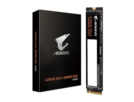 Disco Duro GIGABYTE AORUS 5000 (PCIe - M.2 - PCI Express 4.0 - 500 GB SSD)