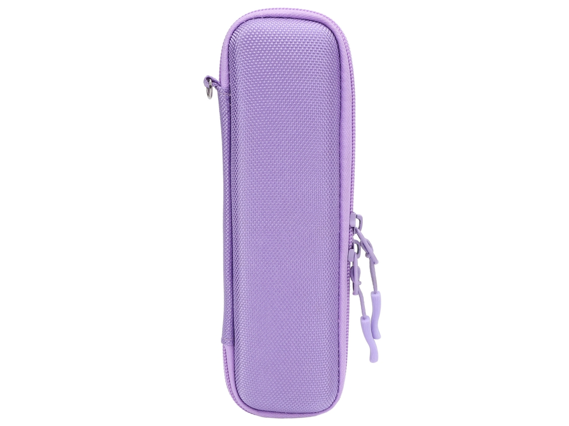 Estuche De Viaje Para Brochas De Maquillaje Eva Con Tapa Rígida Para Lápiz Táctil - Morado