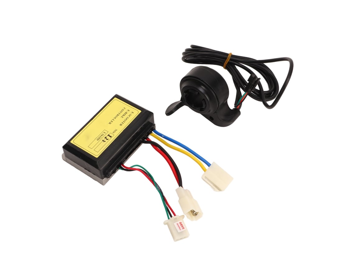 Kit De Control De Velocidad Para Motor De 12 V Cc Y 250 W Con Acelerador Para Motocicleta Eléctrica, Scooter Y Triciclo.