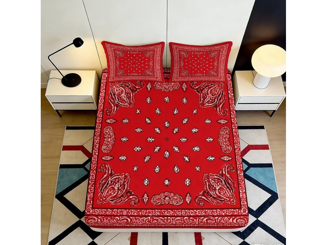 Estampado Microfibra Microfibra Diseño Almohada Juego Color 200x25cm