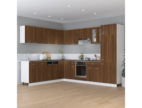 Armario de cocina VIDAXL Marrón Madera contrachapada (60x46x81.5 cm)