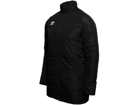 Abrigo para Hombre UMBRO Acolchoado Negro para Fútbol (4 - 6 Años)