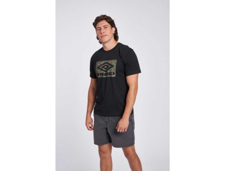 Camiseta de Hombre para Fútbol UMBRO Paisley Graphic Negro (L)