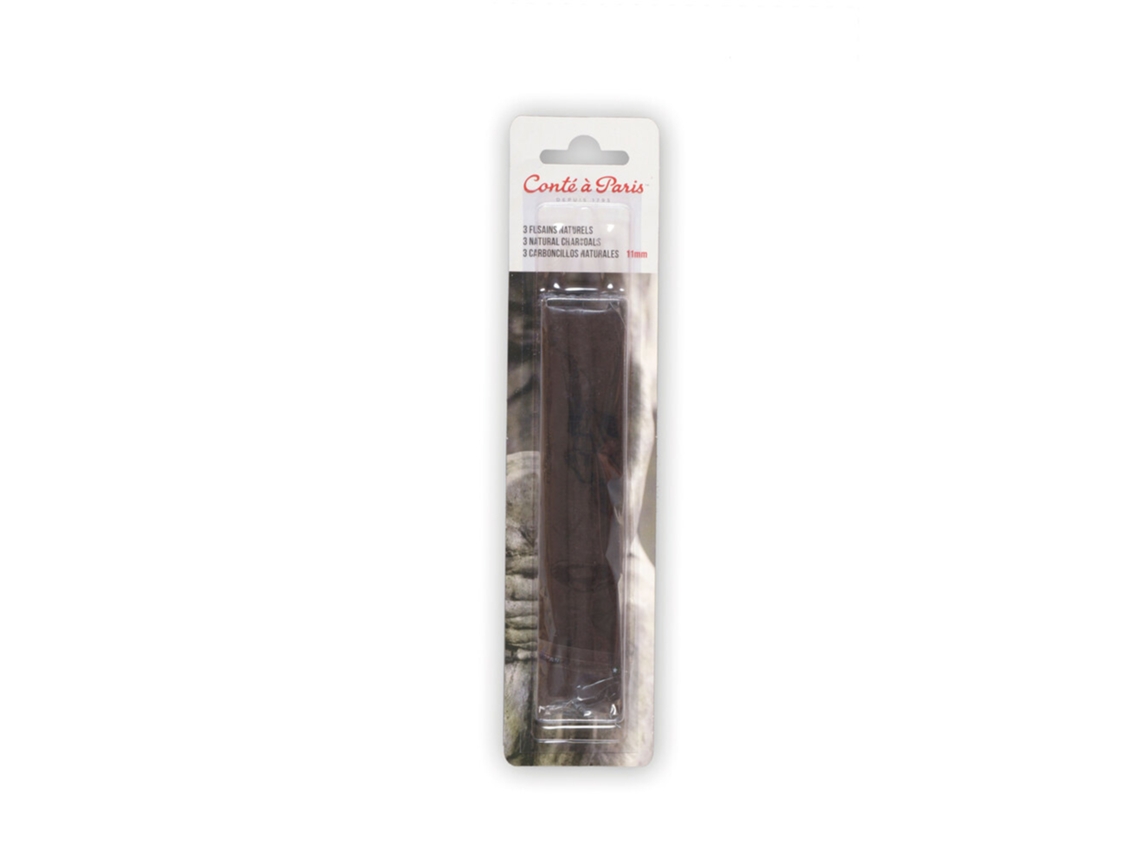 CONTE A PARIS Barra Carbón Redonda 11 Mm 3 Unidades