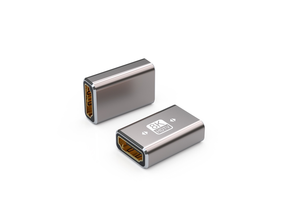 Adaptador De Tv Hd 8k, Con Carcasa De Aluminio Hd E Interfaz Hdmi A Hdmi.. Alta Velocidad Y Compatibilidad, Ideal Para Hogar, Ofic