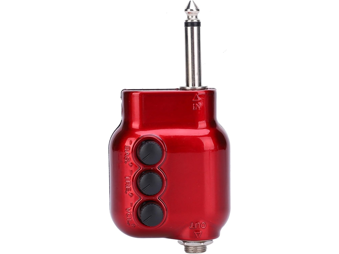 Mini Amplificador Con Pastilla De Potencia Y Ajuste De Ecualización Dual.