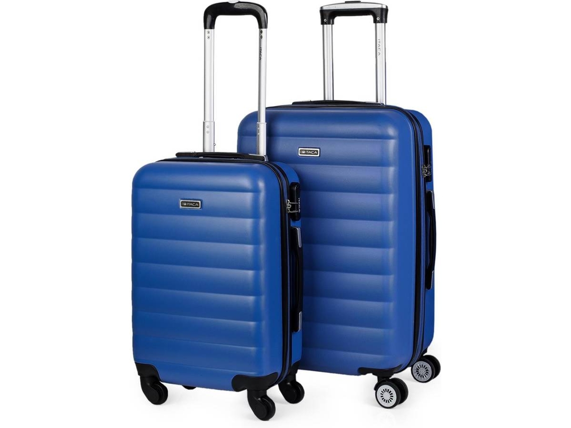 Conjunto de Maletas de Viaje ITACA ABS Azul (105 L)