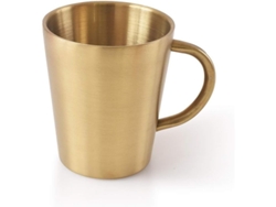 Vaso De Acero Inoxidable 304, 300 Ml, Para Barbacoa/hogar/oficina/fiesta/autoservicio, Color Oro Tiránico